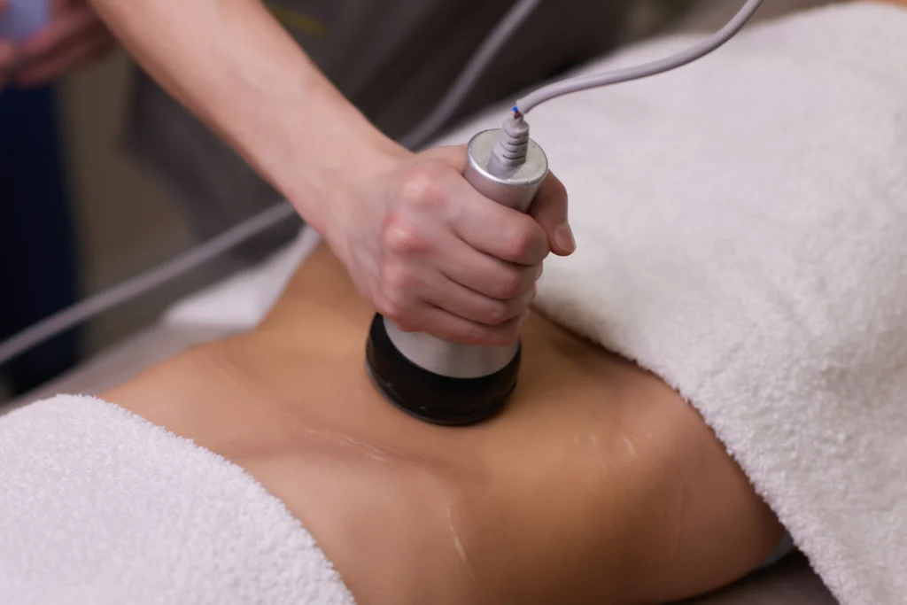 Bölgesel incelme masajı uygulaması