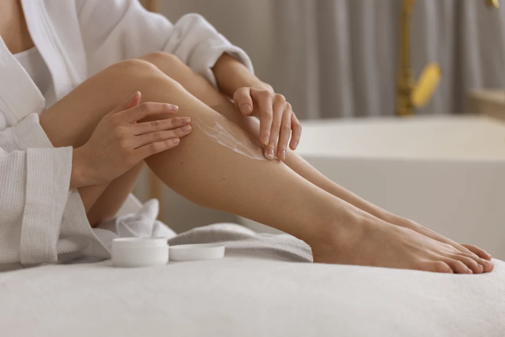 Ağda sonrası nemlendirici uygulama