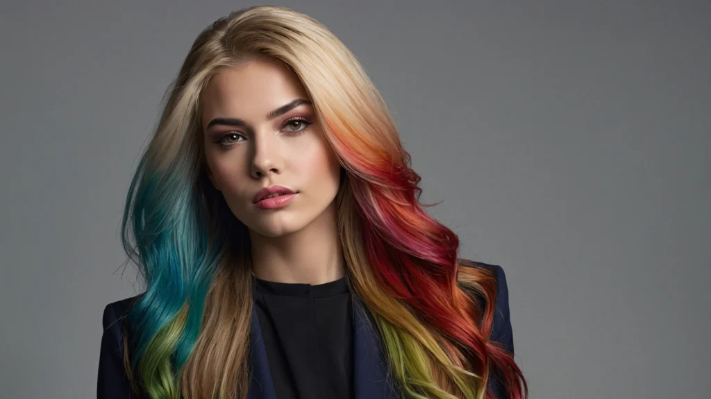 2025 platin sarı saç boyası trendi