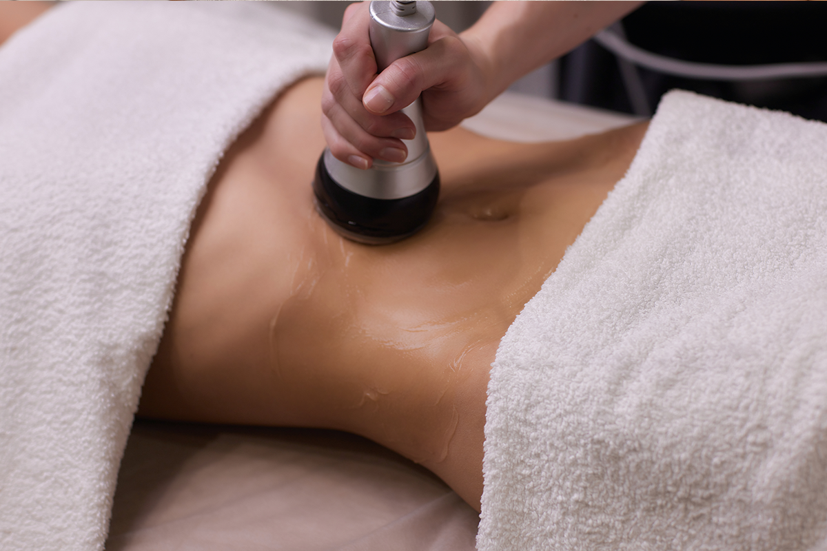 Karın bölgesine uygulanan G5 masajı - Dream Moon Beauty