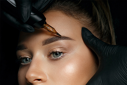 Profesyonel microblading ile kaş tasarımı - Dream Moon Beauty