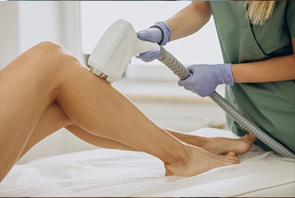 Bacak bölgesi mecidiyeköy lazer epilasyon seansı - kalıcı tüy alma hizmeti